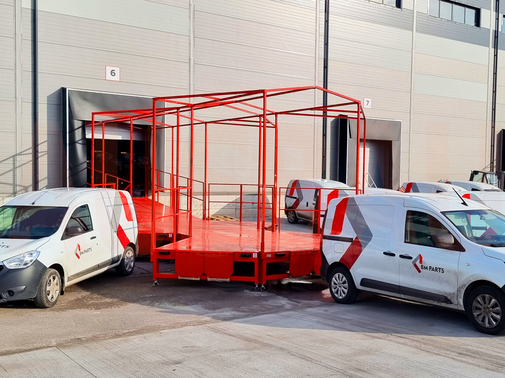 oplossing voor het laden van bedrijfsvoertuigen